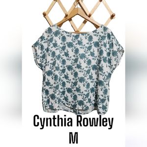 Cynthia Rowley Linen top. Size M